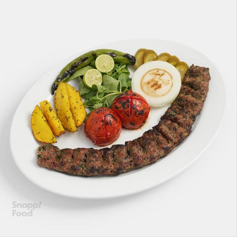 Alborz royal koobideh kebab platter, 30 cm