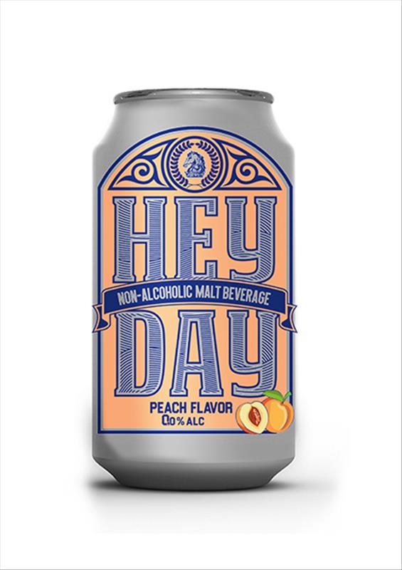 Peach canned beer