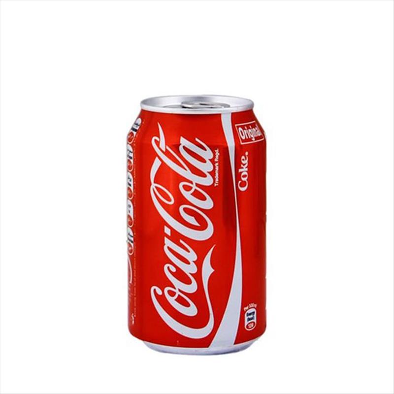 Coca-Cola cans of soda 